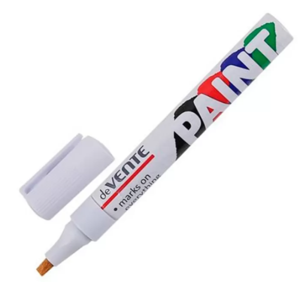 белый маркер