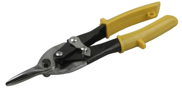 Ножницы по металлу 250мм пряморежущие двухкомпанентная ручка арт 31201-002-250