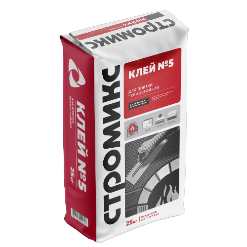 Клей термостойкий СТРОМИКС №5 25кг