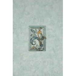 Керамическая плитка Алтай зелёная декор 200х300 ВКЗ