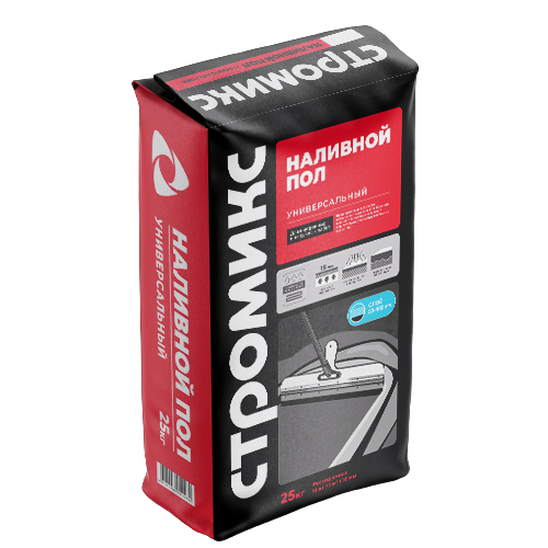 Наливной пол СТРОМИКС Толстый (5-80мм) 25 кг
