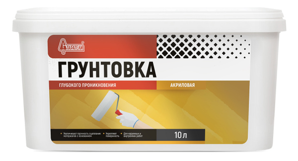 Грунт универсальный глубокого проникновения 10л Старатели