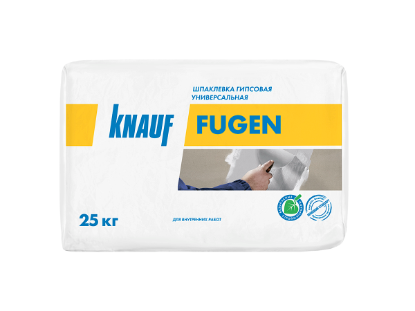 Шпатлевка гипсовая Knauf Фугенфюллер ГВ 25 кг