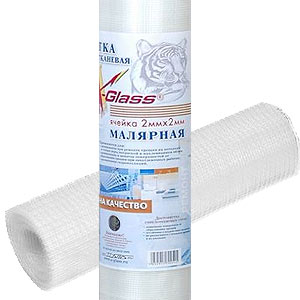 Стеклосетка малярная (ячейка 2,0мм) X-Glass 1х20м