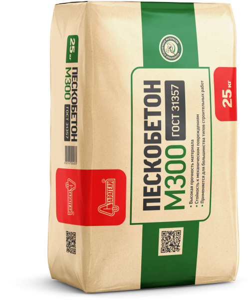 Пескобетон М300