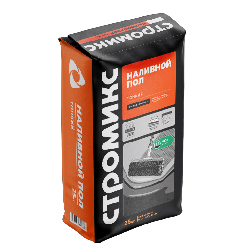 Наливной пол СТРОМИКС (3-10 мм) Тонкий 25 кг