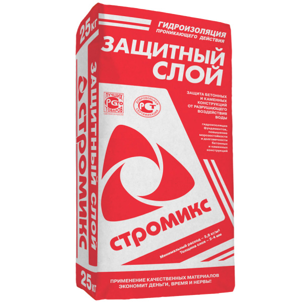 Защитный слой СТРОМИКС 25кг