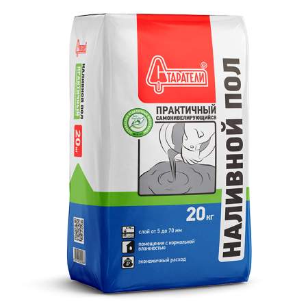 Наливной пол Старатели Практичный (для слабых оснований, 5-70мм) 20 кг