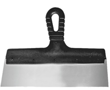 Шпатель фасадный 250мм из нержавеющей стали пластмассовая ручка Сибртех арт85439