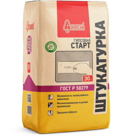 Штукатурка гипсовая Старатели Старт 30кг