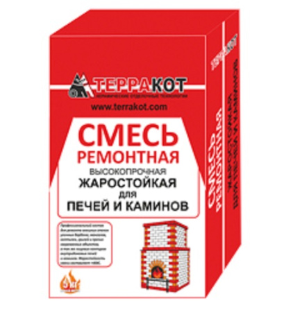 Смесь ремонтная Терракот жаростойкая 5 кг
