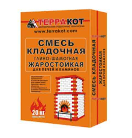Смесь кладочная Терракот Глино-шамотная 5кг
